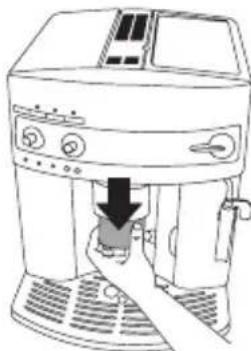 DELONGHI Magnifica ESAM 3200.S EX1 - Preparing Espresso / Coffee (Using Whole Coffee Beans) - 3