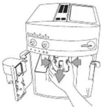 DELONGHI Magnifica ESAM 3200.S EX1 - Cleaning the Brewing System: - 2