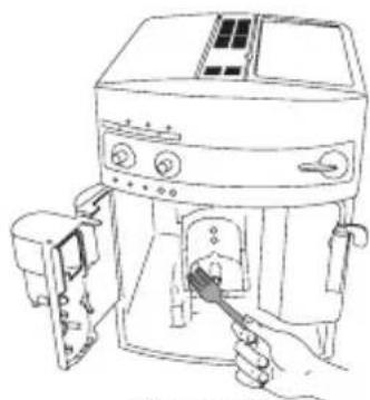 DELONGHI Magnifica ESAM 3200.S EX1 - 15.6: Cómo limpiar el sistema de filtrado: - 2