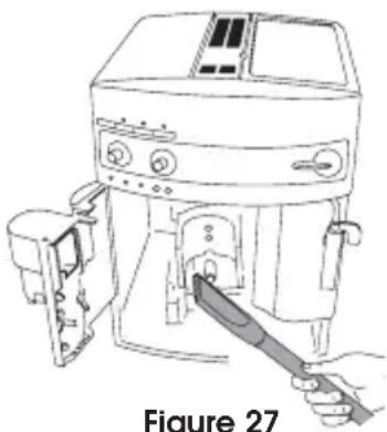 DELONGHI Magnifica ESAM 3200.S EX1 - Cleaning the Brewing System: - 4