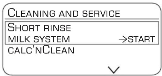 SIEMENS TE803209RW - Cleaning the milk system - 1