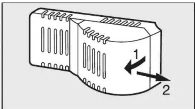 MIELE K 12023 S - ... une zone de la paroi latérale intérieure de l'appareil est chaude ? - 1
