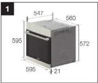 SAMSUNG NV6323BGSSR - Инсталиране в шкафа - 1