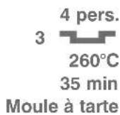 TEFAL 5284 - Quiche lorraine - 1