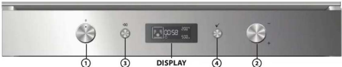 WHIRLPOOL AKZM 779 - OPIS PANELU STEROWANIA PROGRAMATOR ELEKTRONICZN - 1