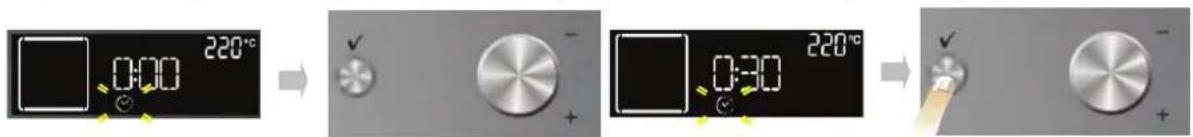 WHIRLPOOL AKZM 779 - USTAWIANIE CZASU PIECZENIA - 1