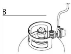 Simple line drawing of a mechanical device with no text or symbols