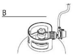Simple line drawing of a mechanical device with no text or symbols