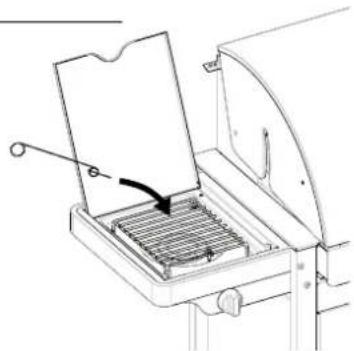 BARBECOOK Manua 4 - AZ OLDALSÓ ÉGŐFEJ BEGYÚJTÁSA A BEGYÚJTÓVAL - 1