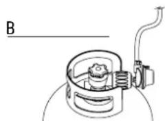 Simple line drawing of a mechanical device with no text or symbols