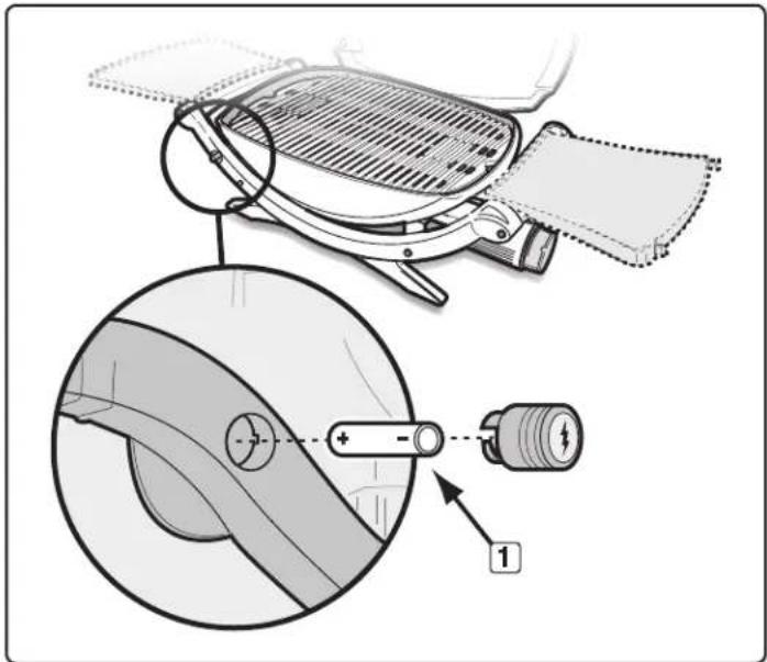 WEBER Q120 - IGNITER INSPECTION FOR MODELS WITH ELECTRONIC IGNITION - 2