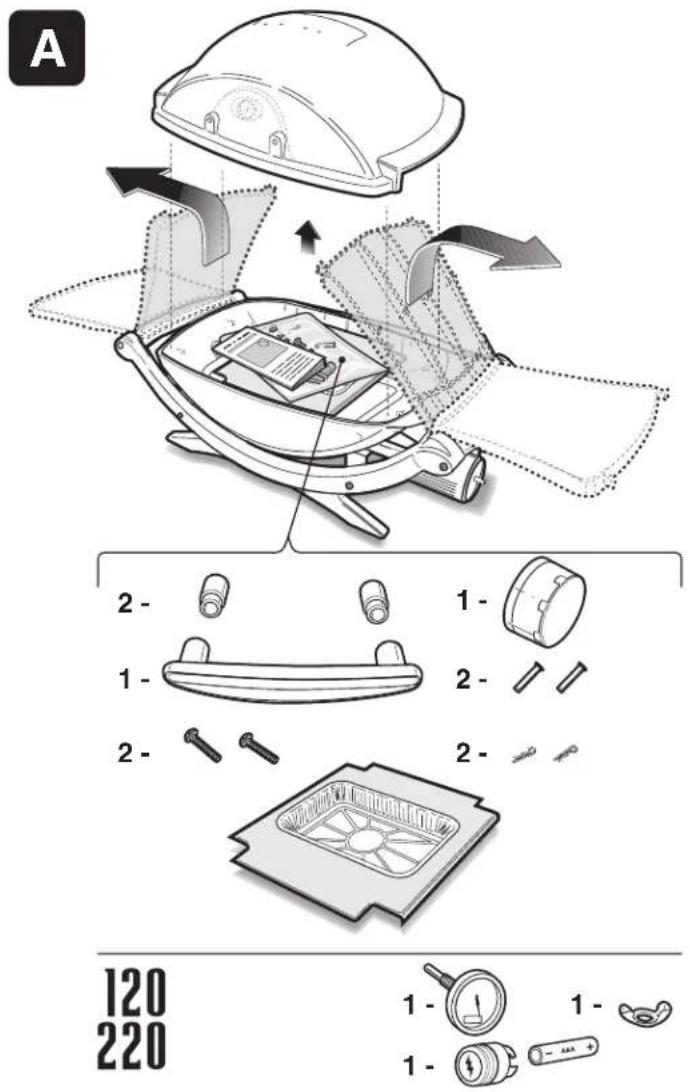 WEBER Q120 - ASSEMBLY - 1