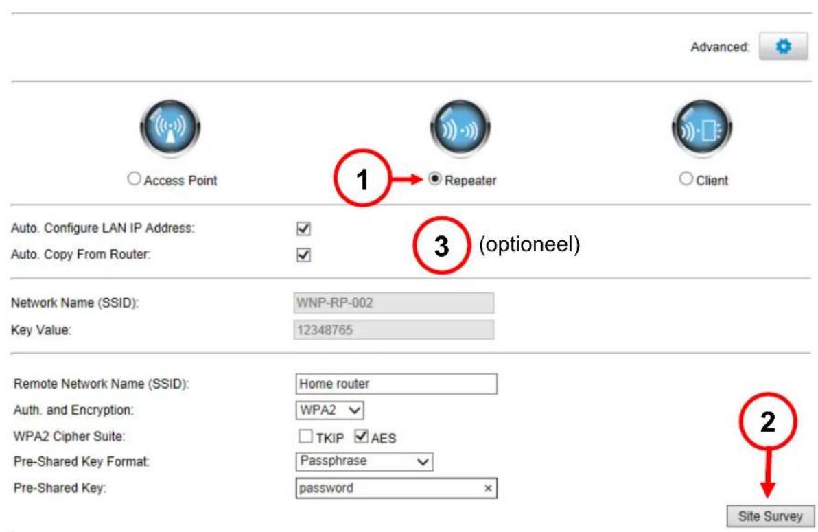 Maxxter ACT-WNP-RP-002 - A: Instellen van de repeater met behulp van WPS - 8