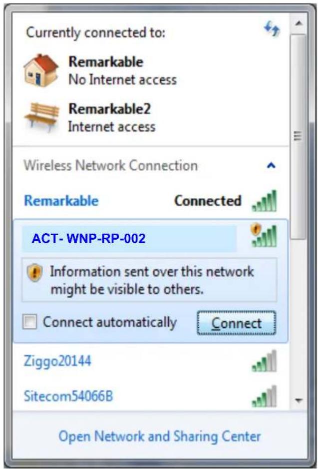 Maxxter ACT-WNP-RP-002 - A: Instellen van de repeater met behulp van WPS - 3