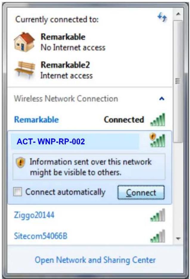 Maxxter ACT-WNP-RP-002 - B: Connexion du répéteur manuellement - 2