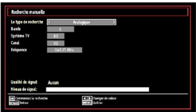 AKAI ALED3205TBK - Réglage manuel - 2