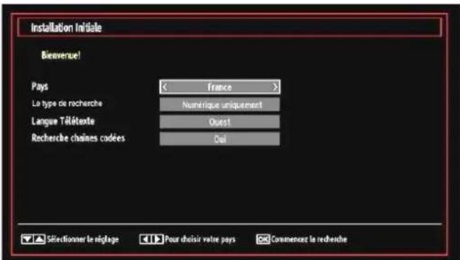 AKAI ALED3205TBK - Première installation - 2