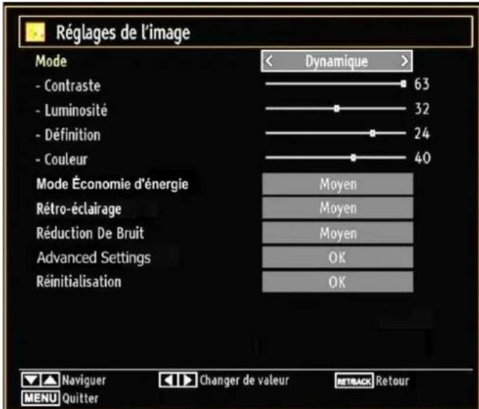 AKAI ALED3205TBK - Configuration des paramètres d'image - 1