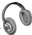 AKAI ALED3205TBK - Volume du casque - 1