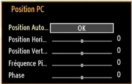 AKAI ALED3205TBK - Réglages de l'image du PC - 1