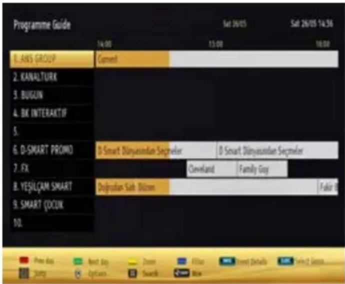 TELEFUNKEN T24K970LED CTS2 - Electronic Programme Guide (EPG) - 1