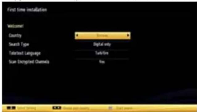 TELEFUNKEN T24K970LED CTS2 - First Time Installation - 2