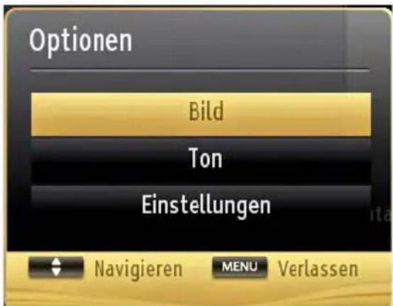 TELEFUNKEN T24K970LED CTS2 - Das Benutzen der Taste MENU im Media-Browser-Modus - 1