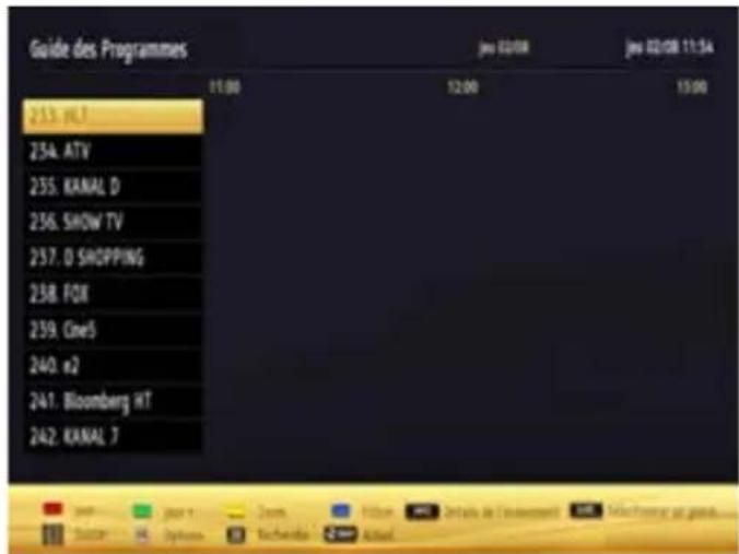 TELEFUNKEN T24K970LED CTS2 - Guide électronique de programmes (EPG) - 1