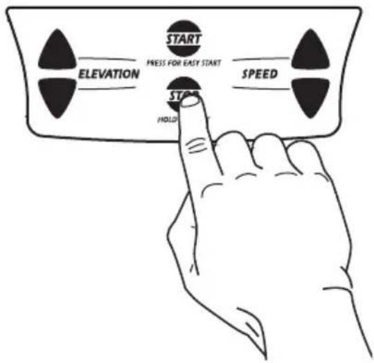 Vision Fitness T9500 Simple - BEGINNING WORKOUT - 1