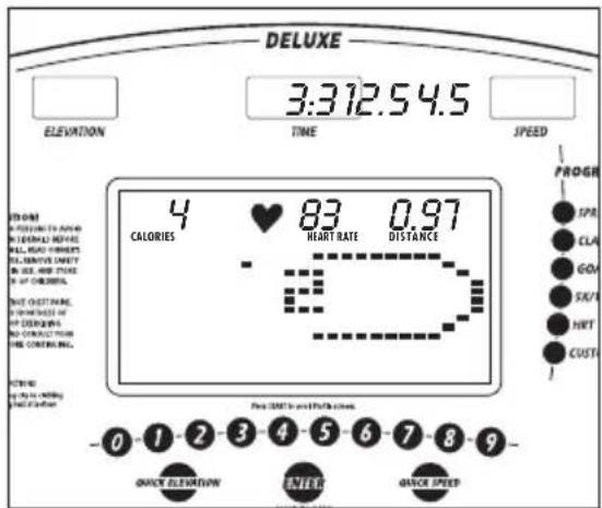 Vision Fitness T9500 Simple - PACER PROGRAM DETAILS - 1