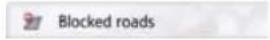 BECKER Revo.1 - The Blocked roads button - 1