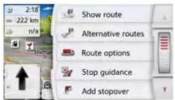 BECKER Revo.1 - Map display options - 2