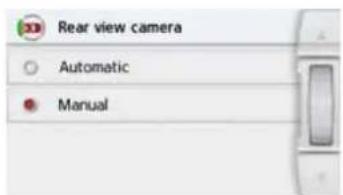 BECKER Revo.1 - Rear view camera (depending on the model) - 2