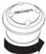 BECKER Revo.1 - Removing the remote control - 1