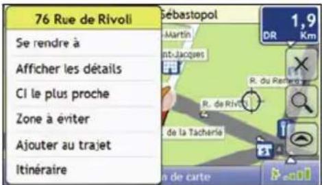 MIO Moov M415 - Comment ignorer une étape au cours d'un trajet à étapes multiples ? - 1