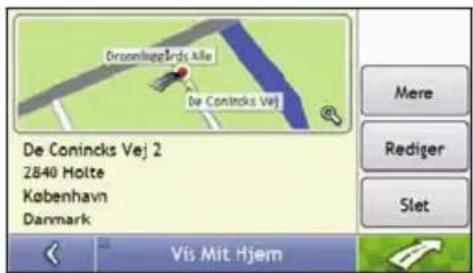MIO Moov M415 - Option 2 - À partir de l'écran Destinations favorites - 2