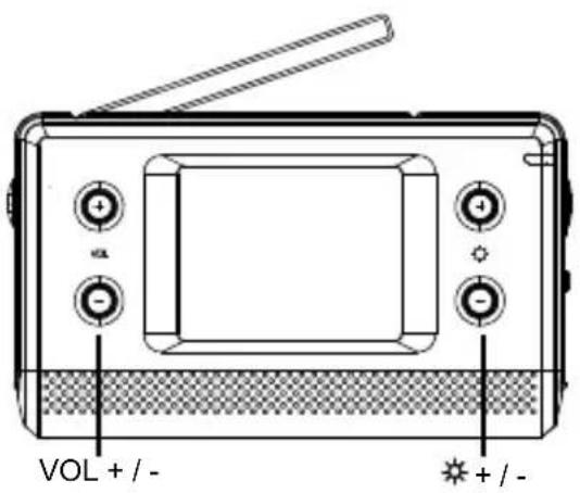 ALECTO DVM-60 - Volume et clarté : - 1