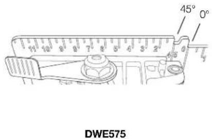 45° 0° DWE575