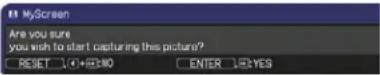 3M X30 - SCREEN menu - 2