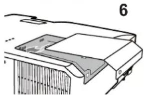 3M X30 - Replacing the lamp - 4