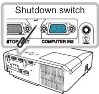 3M X30 - Shutting the projector down - 1