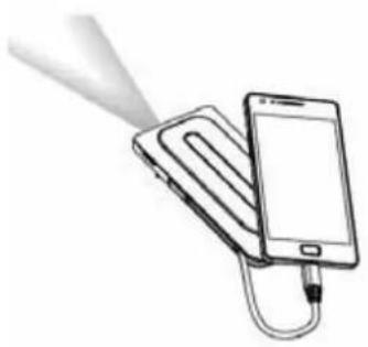 AIPTEK MobileCinema A50P - 为有 MHL 功能的手机充电 - 1