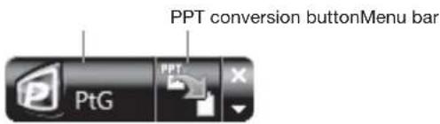 MITSUBISHI XD360U-EST - Conversion of a PPT file to PtG file using the PtG Converter-Lite - 1