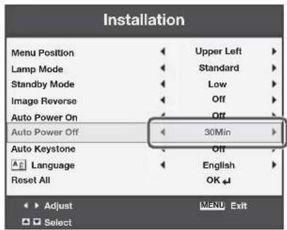 MITSUBISHI XD360U-EST - Press the MENU button. - 5