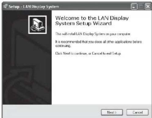 MITSUBISHI XD360U-EST - Installing LAN Display System - 1