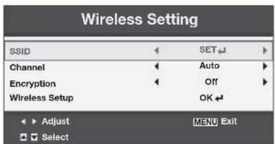 MITSUBISHI XD360U-EST - Wireless Setting - 2