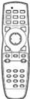 MITSUBISHI XL7000U - Operational range of the remote control - 4