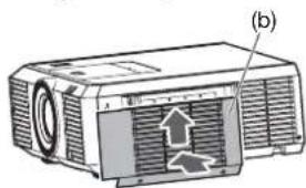 MITSUBISHI XL7000U - Cleaning of the filter - 5