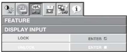 MITSUBISHI XL7000U - To enable the password function: - 1