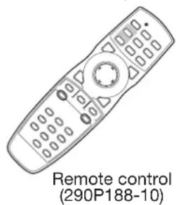MITSUBISHI XL7000U - Checking accessories - 4